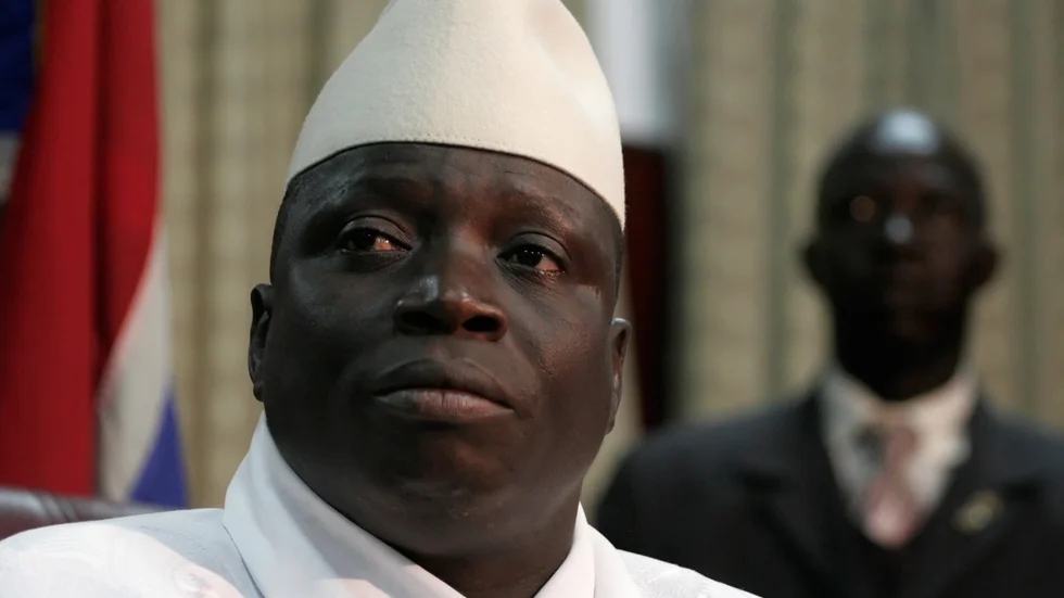 Gambias tidigare president Yahya Jammeh. Arkivbild.