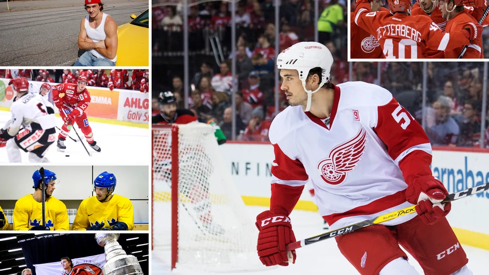 Jonathan Ericsson hann med spel i Vita Hästen, Detroit, landslaget och flera andra lag under sin karriär.