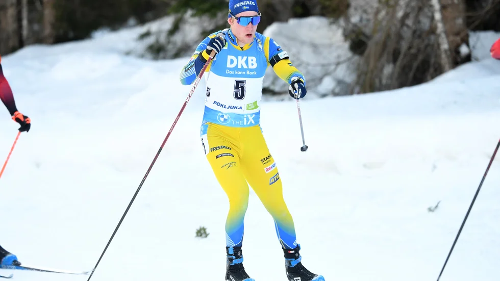 Sebastian Samuelsson sköt bort chanserna att jaga i fatt toppen. Arkivbild