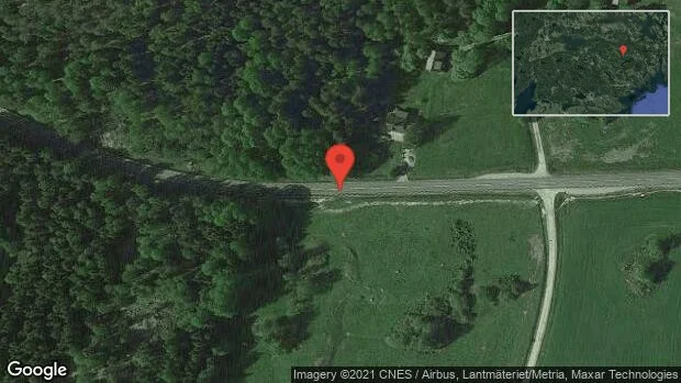 Olycka på väg 57