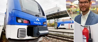 Mobiltelefon exploderade i väska under tågfärd – resenärens agerande hyllas: "Det var en hel del rök"