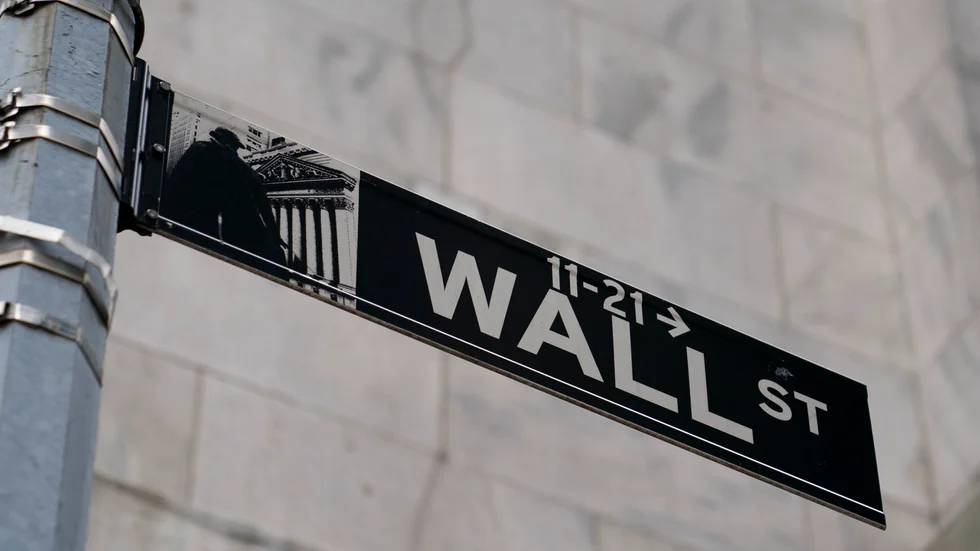 Uppåt på Wall Street. Arkivbild.