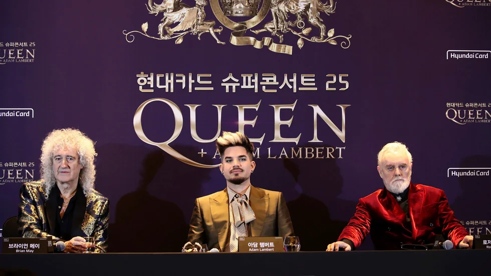 Queen och Adam Lambert kommer till Sverige nästa år. Arkivbild.