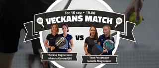 TV: Se veckans match – Ragnarsson/Gunnerfjäll – Pettersson/Magnusson