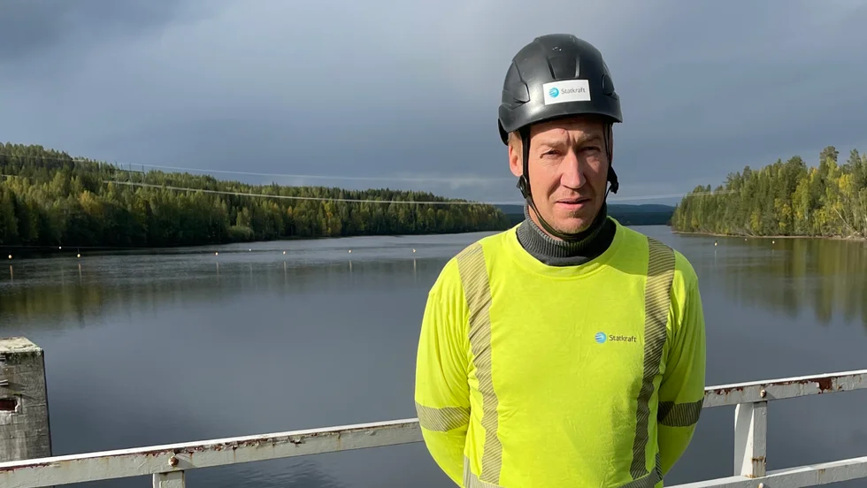 Sture Andersson, drift- och underhållschef Statkraft.