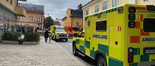 Brand på restaurang Basilico i centrala Uppsala