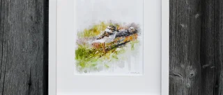 Grafiskt blad - Fågelunge