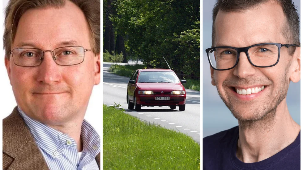 Kommunalrådet Klas Bergström (M) och Jacob Risberg (MP), ordförande i samhällsutvecklingsnämnden, vill att regionen prioriterar cykelvägen längs väg 255.