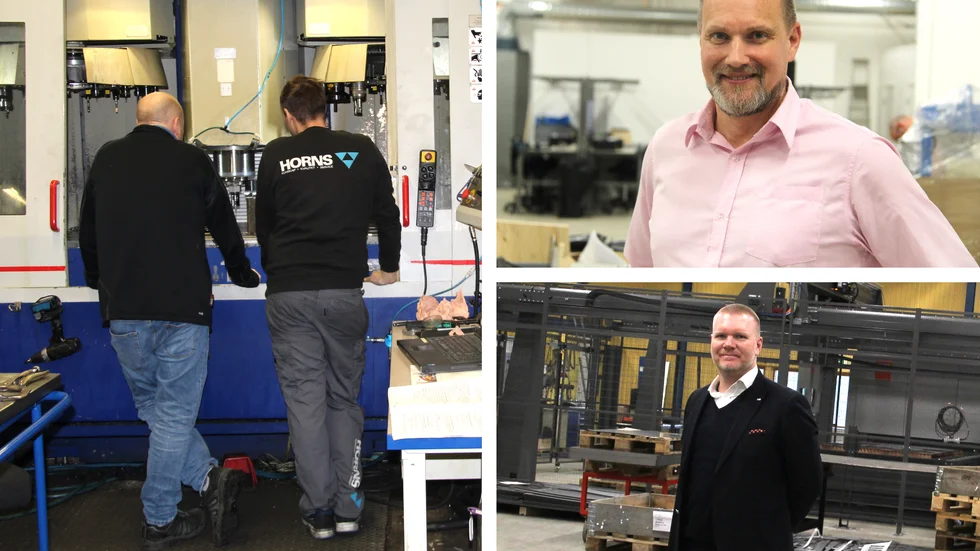Johan Andersson vid Horns Industriservice, Peter Sonevang vid Rimaster och Rickard Gadmar vid BTT Plåt i vittnar alla om problem kopplade till material och leveranser.