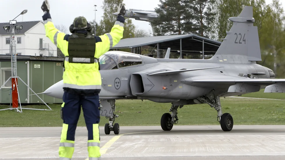 Blekinge flygflottilj över med Visby som bas kommande vecka.