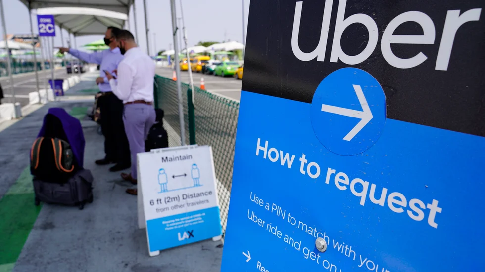 Börsnoterade Uber har rötterna i USA, men verksamhet i många länder i EU. Arkivbild