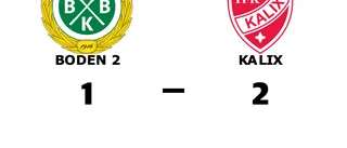 Kalix vann borta mot Boden 2