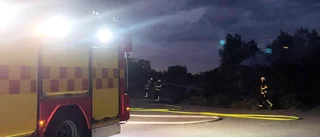 Brand på Rosvalla IP – släcktes snabbt
