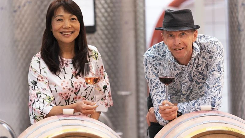 Li Holmberg och Lars Normark driver Idunn Norsjö Wine & Co