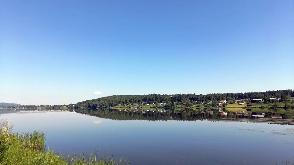 Anki Flygare-Nilsson har sänt in denna somriga bild av Svartbyträsket i Boden.