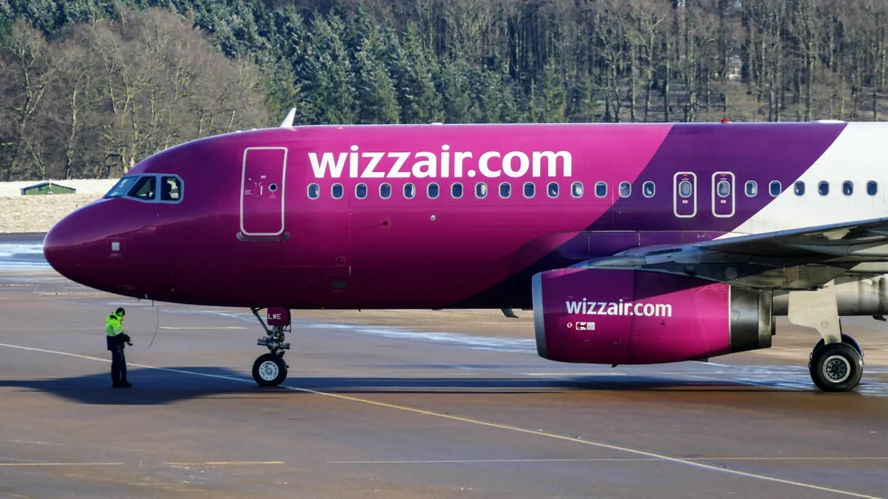 Det ungerska lågprisbolaget Wizz Airs vd riktar hård kritik mot EU-regeringarnas beslut att stoppa flygtrafik över Belarus. Arkivbild.