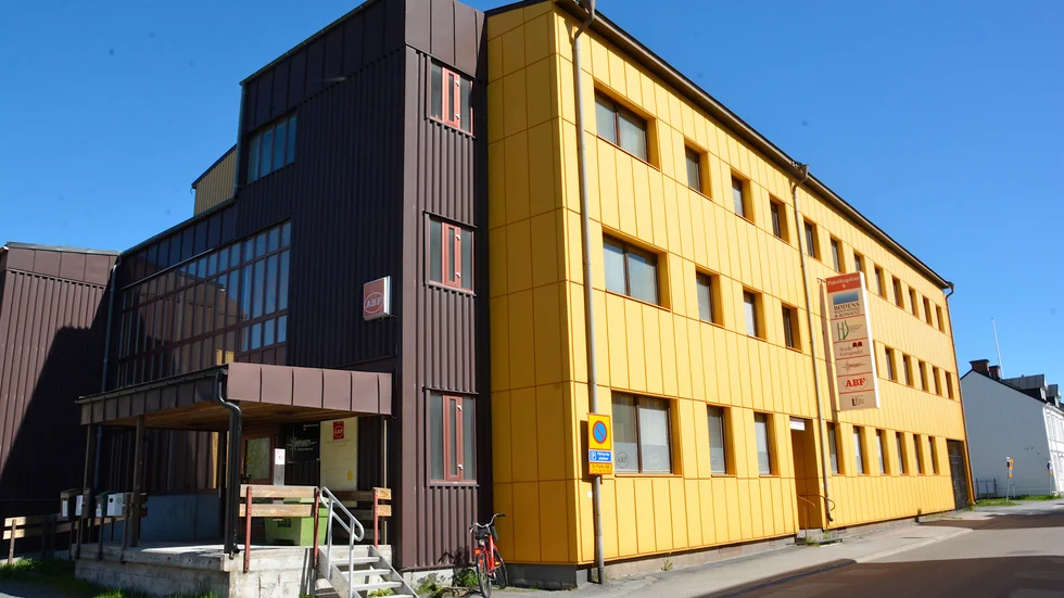ABF-huset i Boden där mötet hålls.