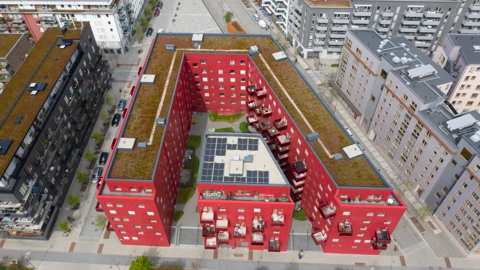 Prisutvecklingen på bostadsrättspriser skiljer sig rejält på kommunnivå. Arkivbild.