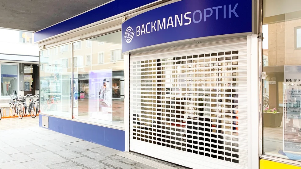 Backmans Optik gick i konkurs i vintras, och nu har Aoptik köpt upp konkursboet. 