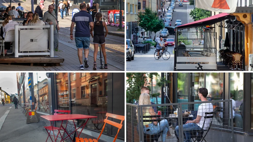 Norrköping restauranger och kaféer slipper betala avgift för sina uteserveringar även denna sommar.
