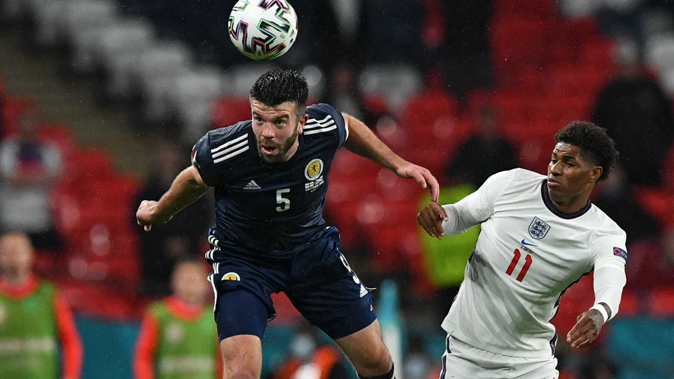 Det blev 0–0 mellan Skottland och England.