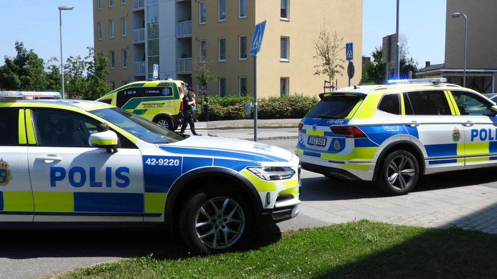 Olyckan i Klockaretorpet inträffade dessbättre i låg hastighet.