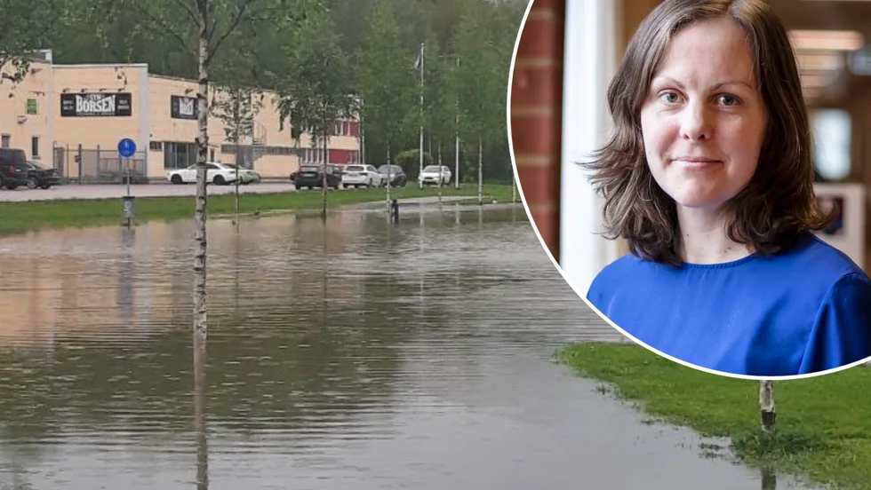 Flens kommun miljöstrateg Josefin Smeds är en av personerna bakom den riskanalys av översvämningar i Flen som ligger klar.