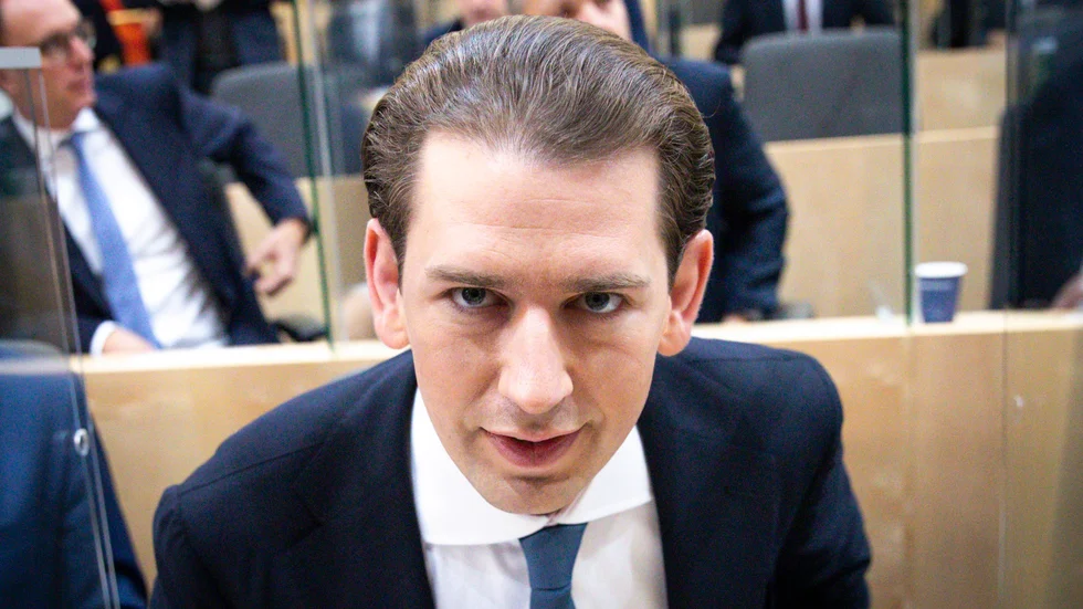 Sebastian Kurz, numera avgången förbundskansler i Österrike, omnämns på denna sista oktobersöndags kultursida i Folkbladet. 