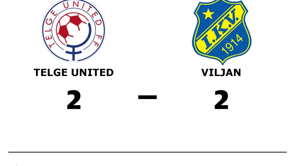 Telge United FF spelade lika mot IK Viljan Strängnäs