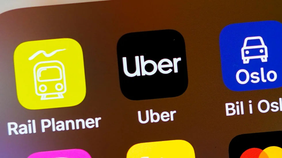 Taxitjänsten Uber ser bättre tider. Arkivbild.