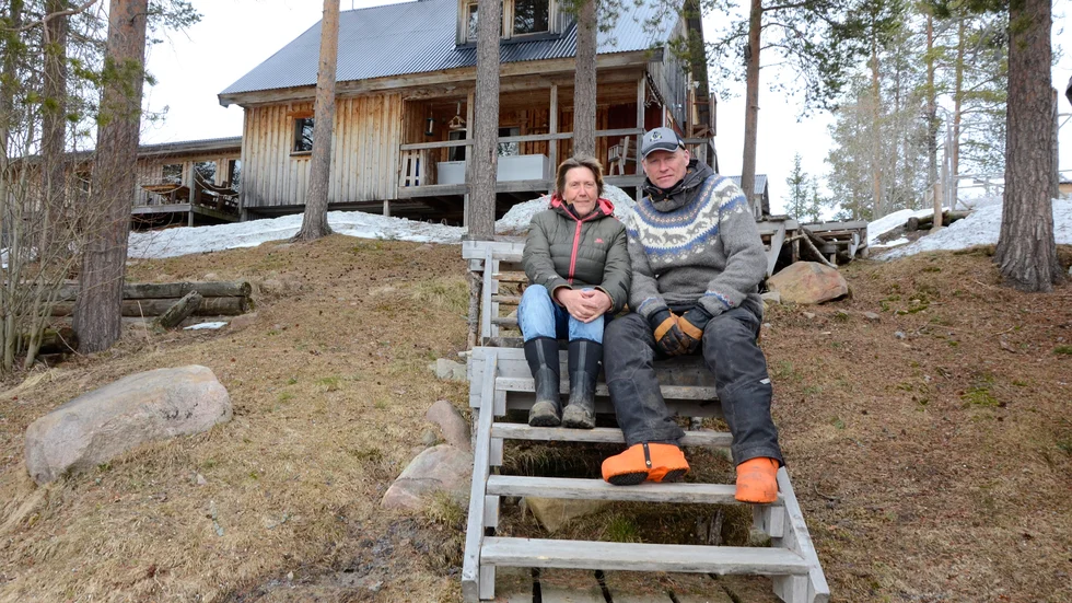 "Det är en jättefin kennel de har byggt upp och jag kände att det var viktigt för mig att allting var på plats. Det är viktigt med djurhållningen i dag och det är någonting vi brinner för", säger Mats Pettersson.