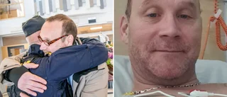 TV • Här får Tom träffa sin livräddare • Drabbades av samma sak som vännen dog av: ”Trodde aldrig det skulle hända mig”