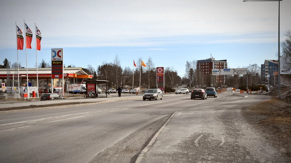 Här fortsätter arbetet med Östra länken från och med tisdag den 3 maj.