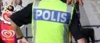 Många unga togs om hand av polis
