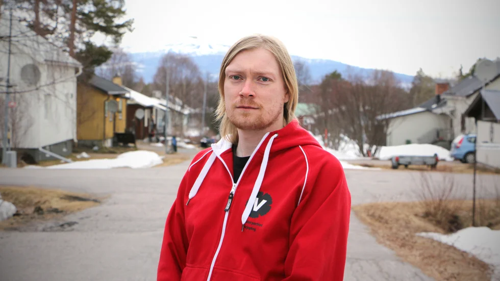 Erik Grähs toppar listan för Vänsterpartiet i Arjeplog.