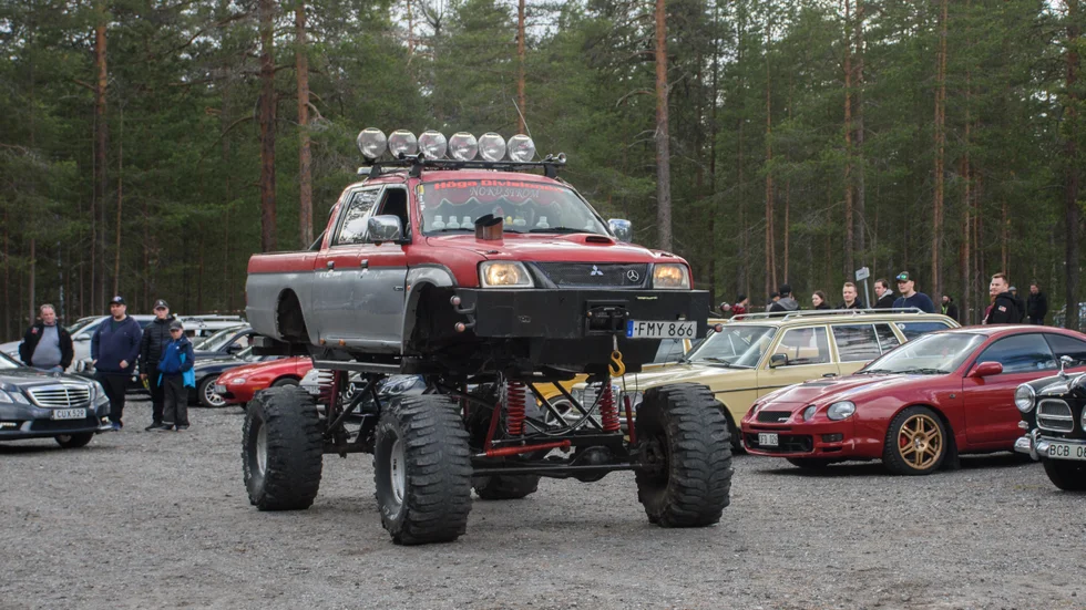 Den drog blickarna till sig på Keytown meet som arrangerades i Luleå.