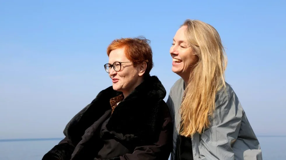 Goda vänner. Victoria Ivleva och Ulla Tillgren träffades första gången i Leningrad under första halvan av 1980-talet och har utvecklat en bestående vänskap.