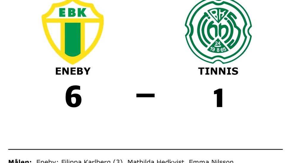 Eneby BK vann mot Linköping BK Tinnis