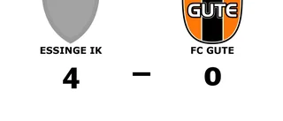 Förlust för FC Gute borta mot Essinge IK