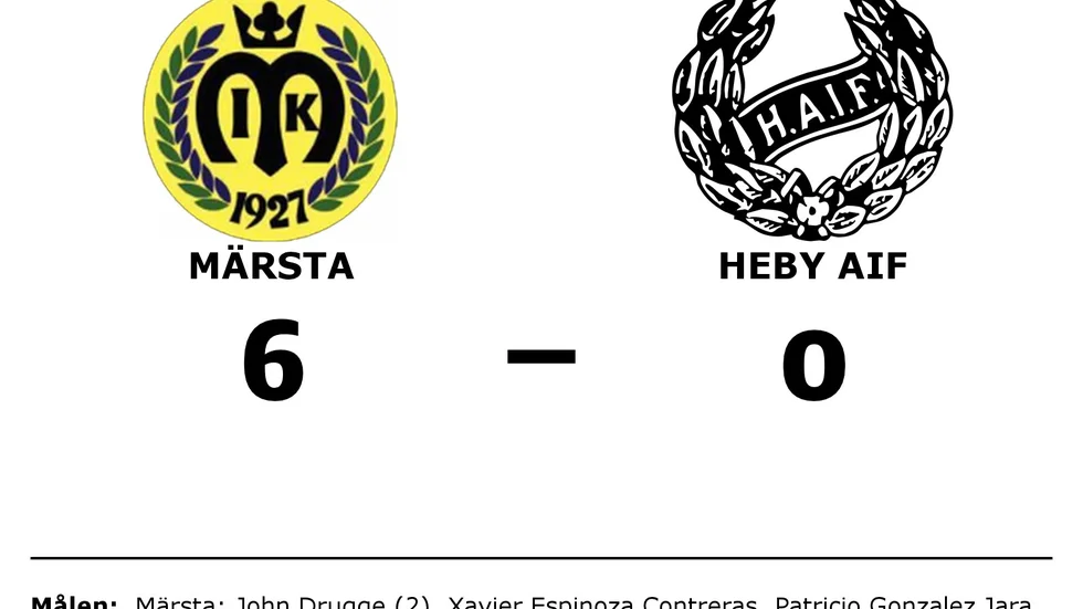 Märsta IK vann mot Heby AIF
