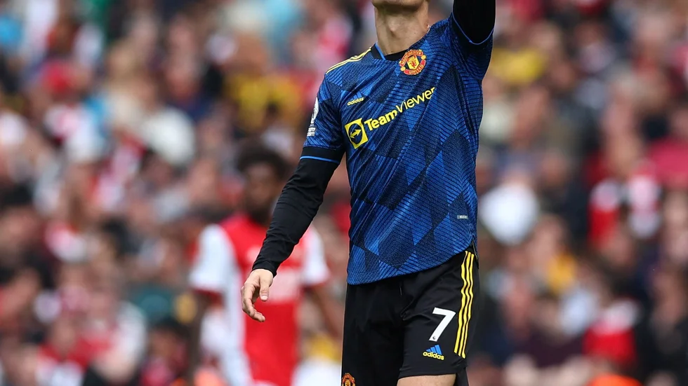 Nummer ett i löneligan. Manchetster Uniteds Cristiano Ronaldo är världens bäst betalde fotbollsspelare.