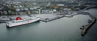 Så många passagerare hade Visby hamn
