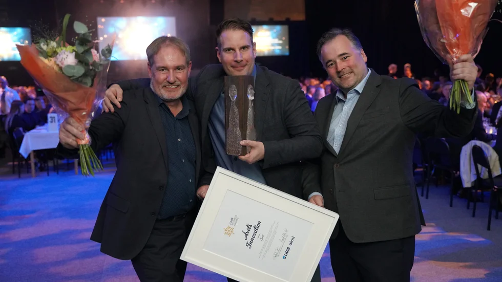 Andreas Lundqvist, Jan Abrahamsson och Johan Eriksson, från Zpark.