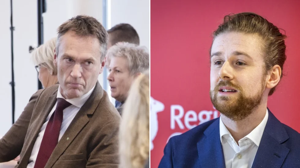 Lars Thomsson (C) anklagas av Jesper Skalberg Karlsson (M) för att svika gotlänningarna när han röstar emot att Sveriges försvarsbudget ska nå två procent av BNP till år 2025. "Det är trams", säger Thomsson om Skalberg Karlssons utspel. 