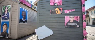 Valaffischer saboterade på Öster