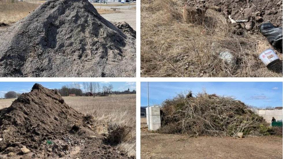 Företagens olagliga dumpning på ristippen i Ljungsbro har blivit ett så stort problem att Tekniska verken överväger att stänga den. 