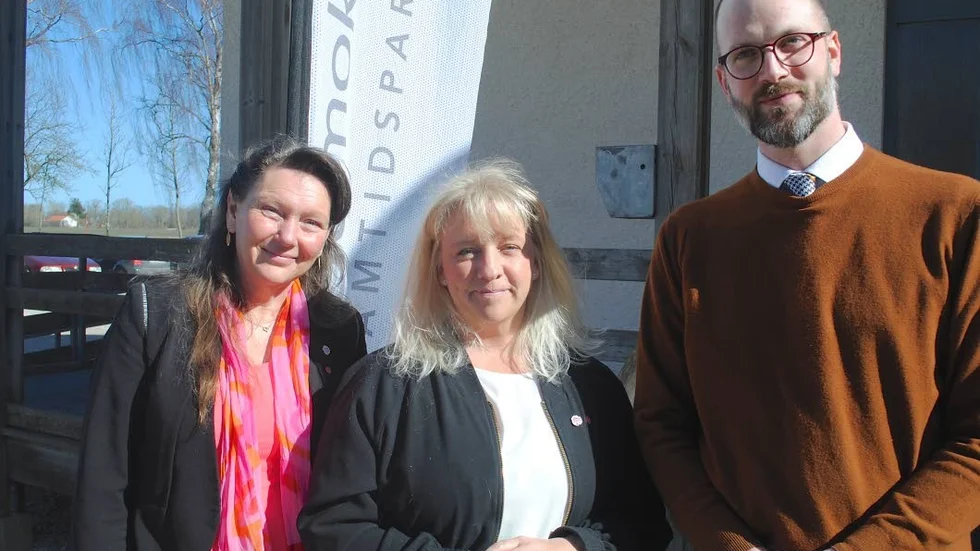 Kongressombud. Aino Friberg Hansson, Meit Fohlin och Filip Reinhag kommer att representera Gotland på Socialdemokraternas partikongress 8-12 april 2017.