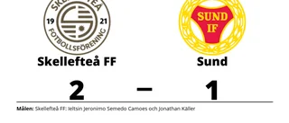 Skellefteå FF fortsätter att vinna