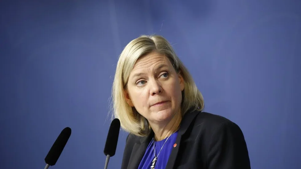 Finansministern. Magdalena Andersson borde kolla upp det gotländska projektet Vinternatt.