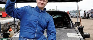 Dramatisk när junioren kraschade